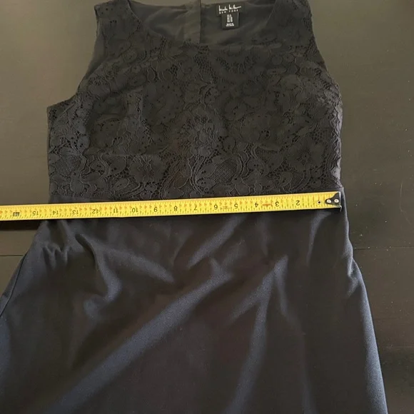 Nicole Miller Black Lace Midi Dress - Picture 3 of 5